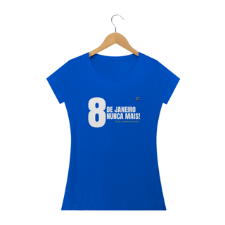 Nome do produto T-shirt Baby Look 8 de Janeiro