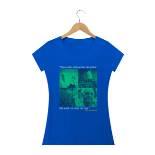 Nome do produto T-shirt Baby Look Padre Júlio Lancelotti