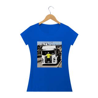 Nome do produto T-shirt Baby Look Patriota do Caminhão