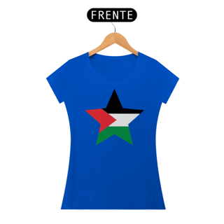 Nome do produto T-shirt Baby Look Estrela Palestina