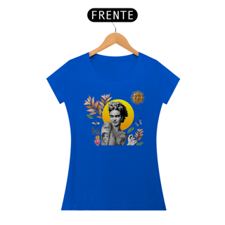 Nome do produto T-shirt Baby Look Frida Kahlo
