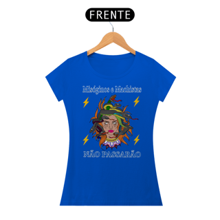 Nome do produto T-shirt Baby Look NÃO PASSARÃO
