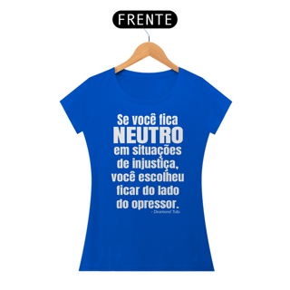 Nome do produto T-shirt Baby Look Desmond Tutu