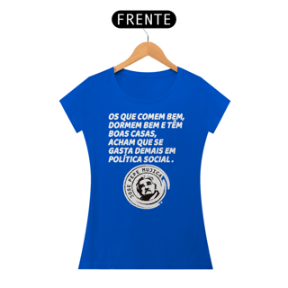 Nome do produto T-shirt Baby Look Pepe Mujica
