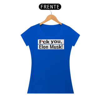 Nome do produto T-shirt Baby Look F*ck You