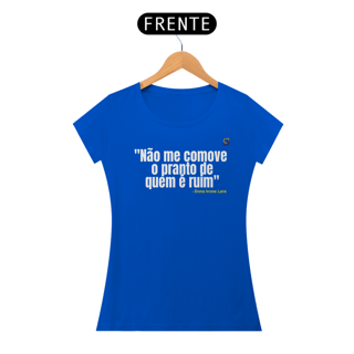 Nome do produto T-shirt Baby Look NÃO ME COMOVE