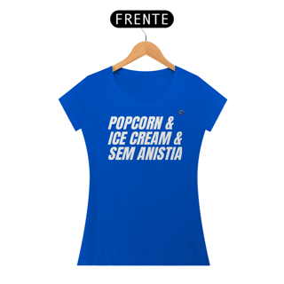 Nome do produto T-shirt Baby Look SEM ANISTIA!