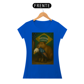 Nome do produto T-shirt Baby Look CAPIVARA