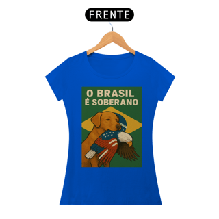 Nome do produto T-shirt Baby Look CACHORRO CARAMELO