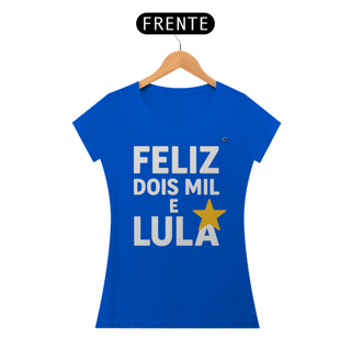 Nome do produto T-shirt Baby Look DOIS MIL E LULA