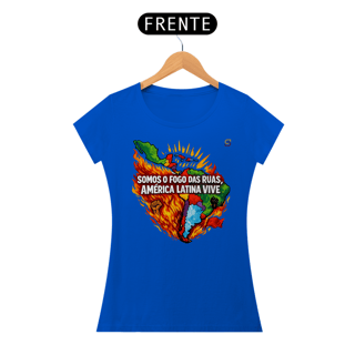Nome do produto T-shirt Baby Look América Latina