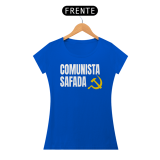 Nome do produto T-shirt Baby Look COMUNISTA SAFADA