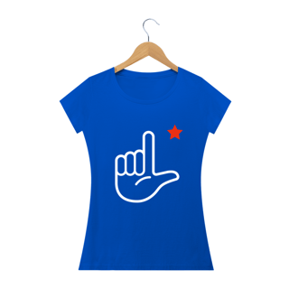 Nome do produto T-shirt Baby Look Faz o L