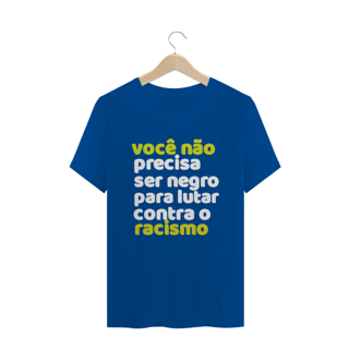 Nome do produto T-shirt Masculina Antirracista 
