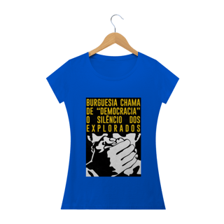 Nome do produto T-shirt Baby Look Burguesia