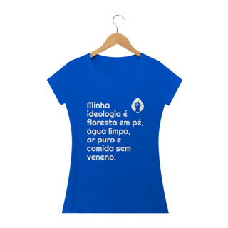 Nome do produto T-shirt Baby Look Ideologia