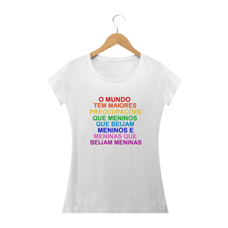Nome do produto T-shirt Baby Look Meninos e Meninas