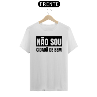 Nome do produto T-shirt Tradicional NÃO SOU