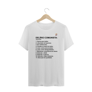 Nome do produto T-shirt Plus Size Delírio Comunista