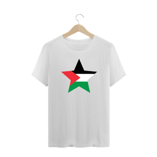 Nome do produto T-shirt Plus Size  Estrela Palestina