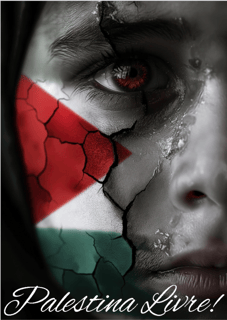 Nome do produto Poster Retrato Palestina Livre