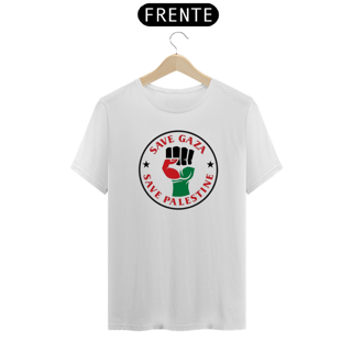 Nome do produto T-shirt Tradicional Save Gaza