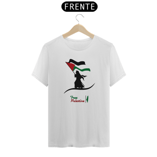 Nome do produto T-shirt Tradicional Free Palestine
