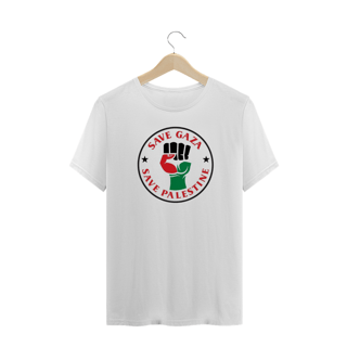 Nome do produto T-shirt Plus Size Save Gaza