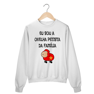 Nome do produto Moletom UNISSEX Ovelha Petista