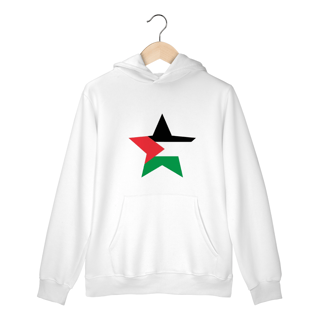 Nome do produto Moletom UNISSEX Canguru Estrela Palestina