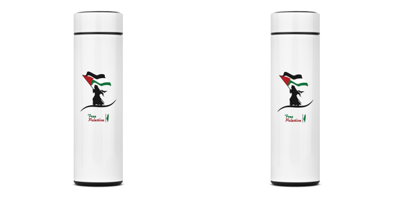 Garrafa Térmica Free Palestine
