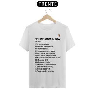 Nome do produto T-shirt Tradicional Delírio Comunista