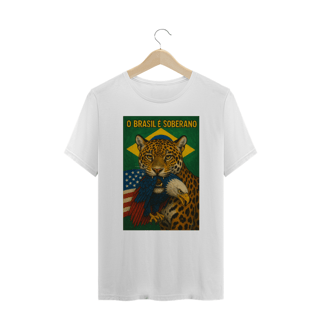 Nome do produto T-shirt Plus Size ONÇA PINTADA