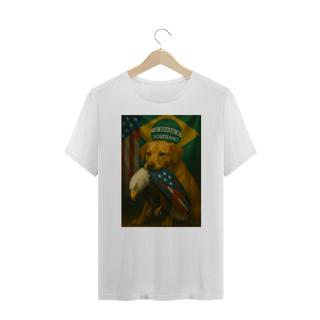Nome do produto T-shirt Plus Size CACHORRO CARAMELO