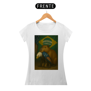 Nome do produto T-shirt Baby Look CAPIVARA