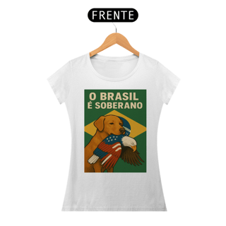 Nome do produto T-shirt Baby Look CACHORRO CARAMELO