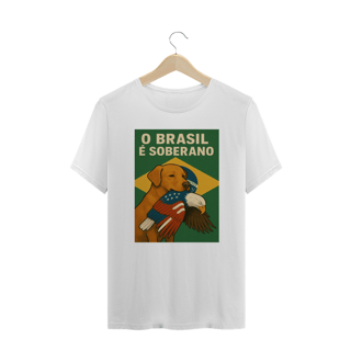 Nome do produto T-shirt Plus Size CACHORRO CARAMELO