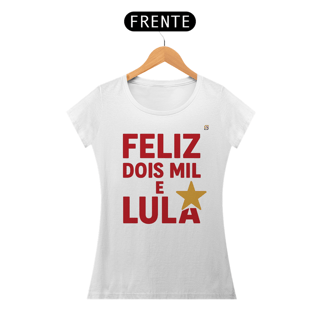 Nome do produto T-shirt Baby Look DOIS MIL E LULA