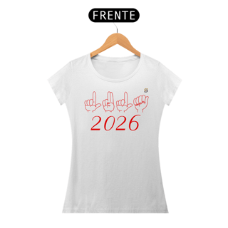 Nome do produto T-shirt Baby Look LULA 2026