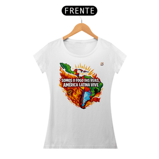 Nome do produto T-shirt Baby Look América Latina