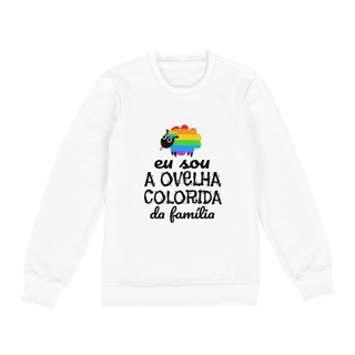 Nome do produto Moletom UNISSEX Ovelha Colorida