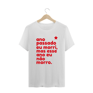 Nome do produto T-shirt Plus Size esse ano NÃO