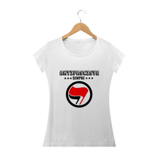 Nome do produto T-shirt Baby Look Antifacista