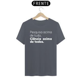 Nome do produto T-shirt Tradicional Ciência