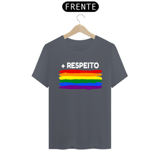 Nome do produto T-shirt Tradicional +Respeito