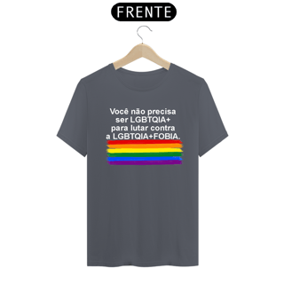 Nome do produto T-shirt Tradicional LGBTQIA+FOBIA