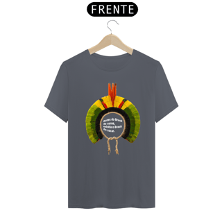 Nome do produto T-shirt Tradicional Brasil do cocar