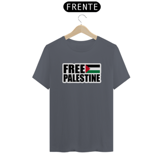 Nome do produto T-shirt Tradicional Free Palestine
