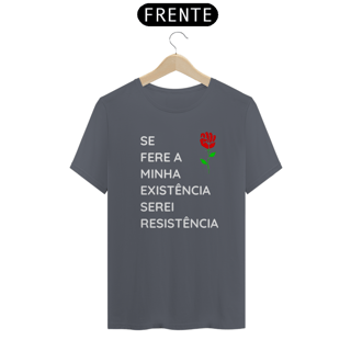 Nome do produto T-shirt Tradicional Serei Resistência