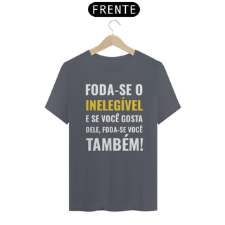 Nome do produto T-shirt Tradicional Foda-se - Inelegível